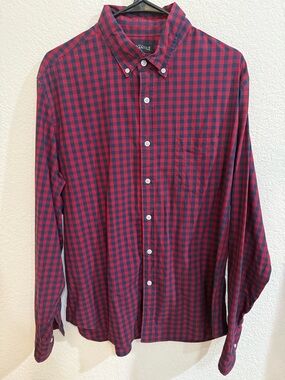 J.CREW Mercantile Flex Button-Down Long Sleeve Shirt Large